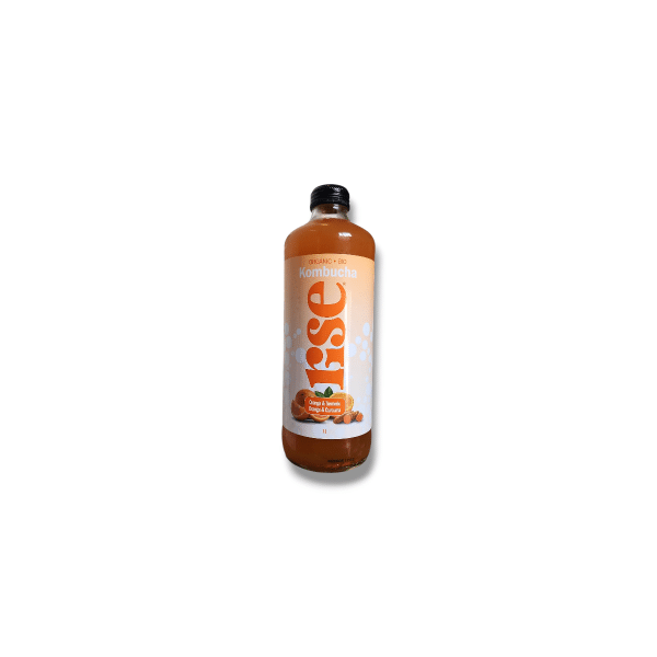 Rise Kombucha Organic Orange & Turmeric (1L)