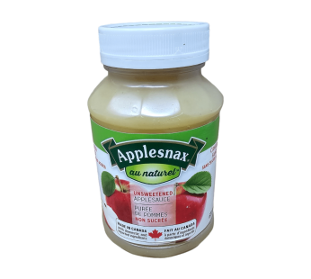 Applesnax Unsweetened Applesauce (620ml)