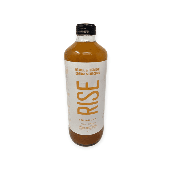 Rise Kombucha Organic Orange & Turmeric 1L