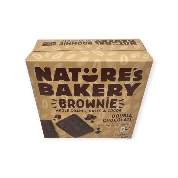 Nature's Bakery Brownie Whole Grains Dates Cocoa (270g)