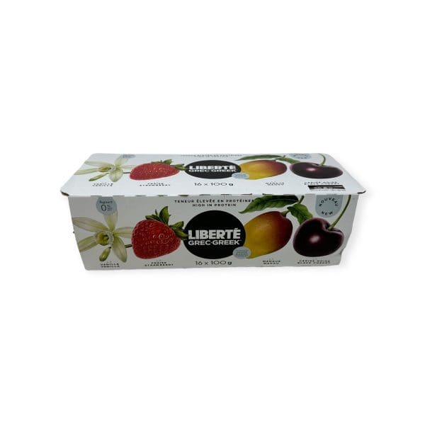 Liberte Greek Yogurt Assorted (16 x 100g)