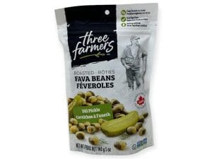 Three Farmers Roasted Fava Beans Dill Pickle (140g)