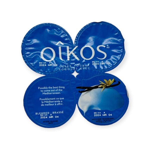 Oikos Greek Yogurt Vanilla (4 x 100g)
