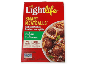 Lightlife Smart Meatballs italian Plant Based Meatballs (227g)