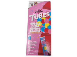 Yoplait  Special Edition Yogourt Tubes Bubble Gum (448g)