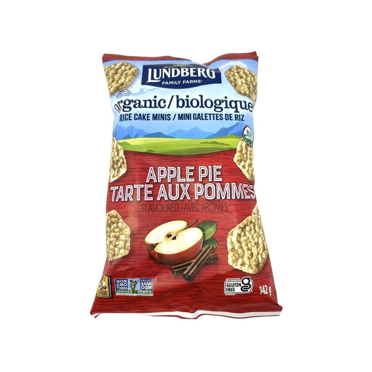 Lundberg Organic Rice Cake Mini’s Apple Pie (142g) Falcon Essentials