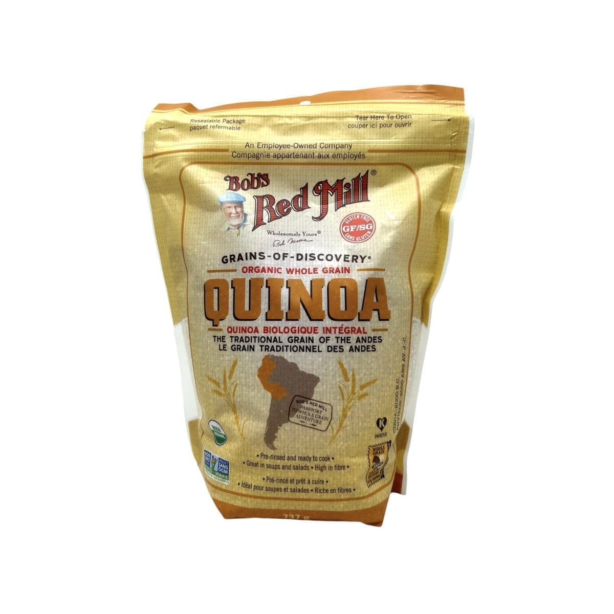Bob’s Red Mill Organic Whole Grain Quinoa (737g)