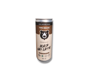 Two Bears Frothed Oat Latte Black Coffee (207mL)
