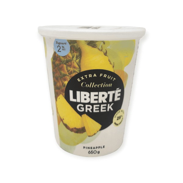 Liberte Greek Pineapple Yogurt (650g)