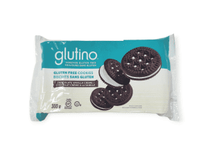 Glutino Gluten Free Cookies Chocolate Vanilla Cream (300g)