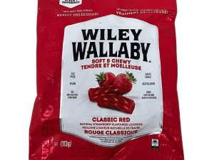 Wiley Wallaby Classic Red Licorice (113g)