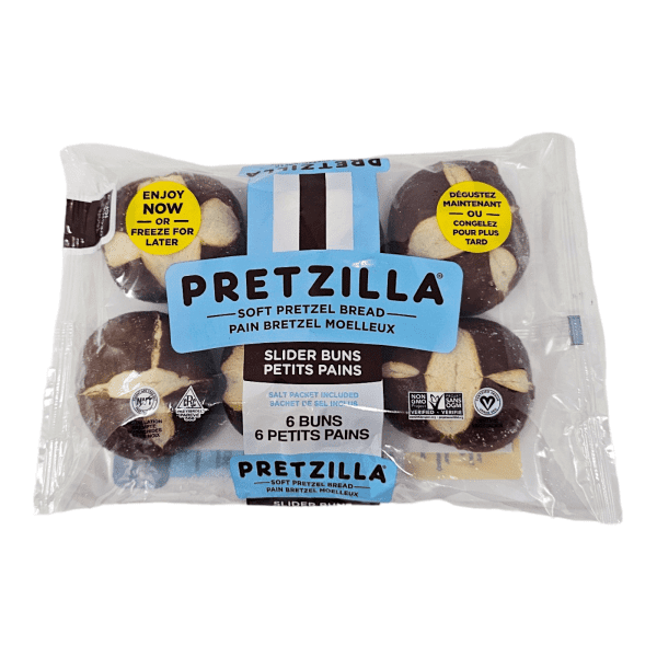Pretzikla Soft Pretzel Bread (6 buns)