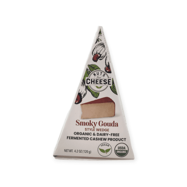 Nuts For Cheese Smoky Gouda Style Wedge (120g)