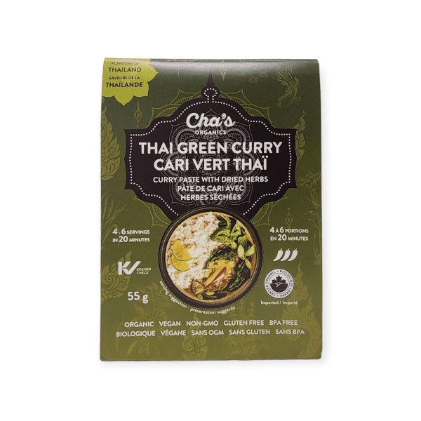 Cha's Organics Thai Green Curry (55g)