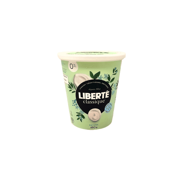 Liberte Classique 0% Plain (650g)