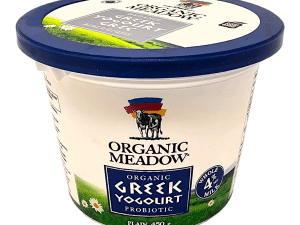 Organic Meadow Greek yogurt 4% whole milk Plain (450g)