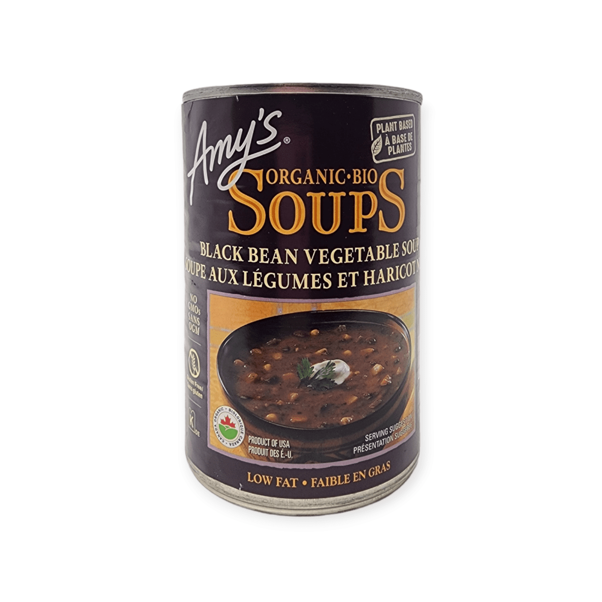 Amy’s Organic Soups Black Bean Vegetable (398mL)