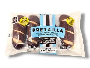 Pretzilla Soft Pretzel Sausage Buns(295g)