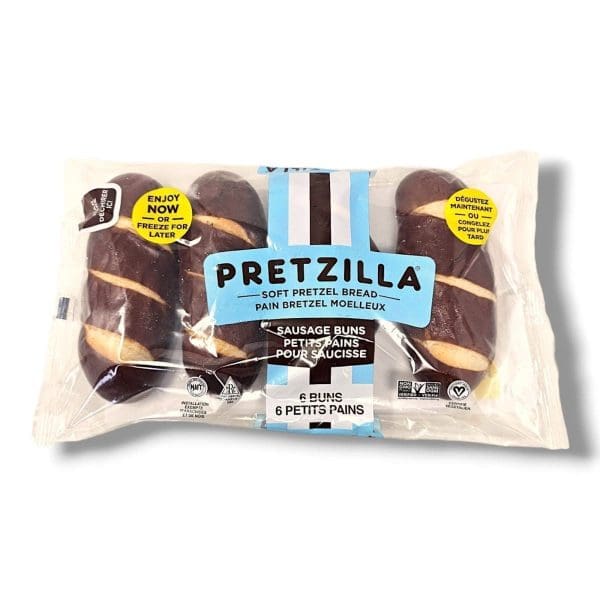 Pretzilla Soft Pretzel Sausage Buns(295g)