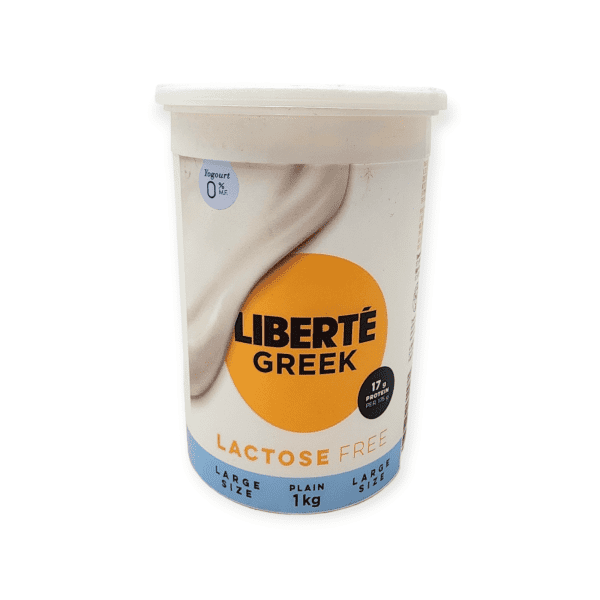 Liberte Greek 0% Lactose Free Plain (1kg)