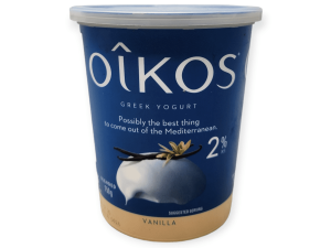 Oikos Greek Yogurt 2% Vanilla (750g)