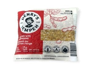 Henry's Tempeh Red Pepper (250g)