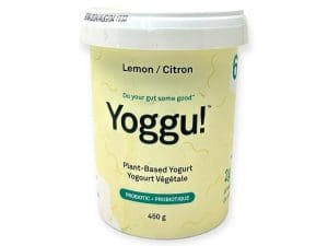 Yoggu Plant-Based Yogurt Lemon (450g)