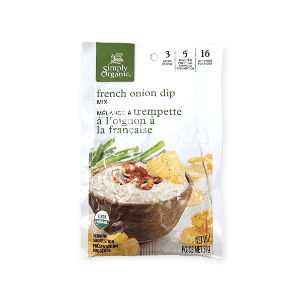 Simply Organic French Onion Dip Mix (31g)