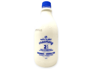 Happy Planet Creamery 2% Partly Skimmed Milk (1.5L)