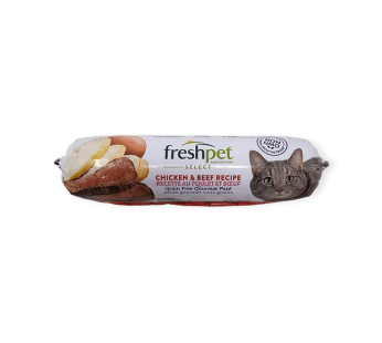 Fresh Pet Select Cat Food Chicken & Beef Recipe Rolls (454g)
