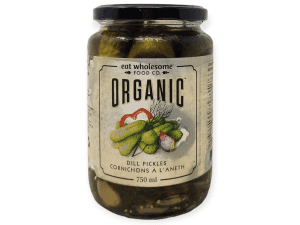 Eat Wholesome Dill Pickles (750ml)