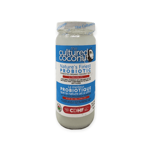 The Cultured Coconut Nature's Finest Probiotic Fermented Organic Coconut Milk (460ml)