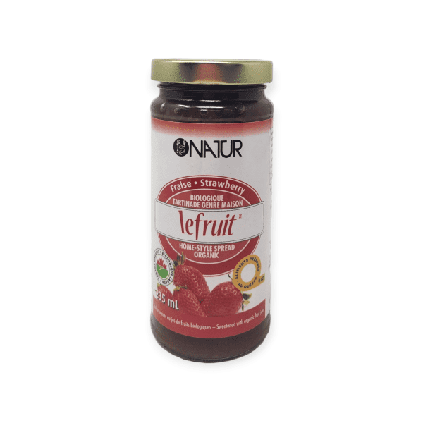 Natur Lefruit Home-Style Spread Organic Strawberry (235mL)