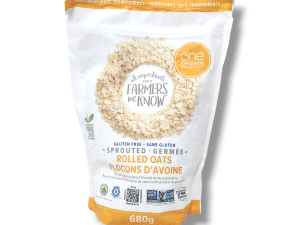 One Degree Sprouted Rolled Oats (680g)