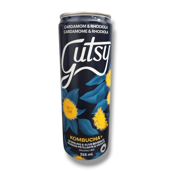 Gutsy Cardamom & Rhodiola Kombucha (355mL)