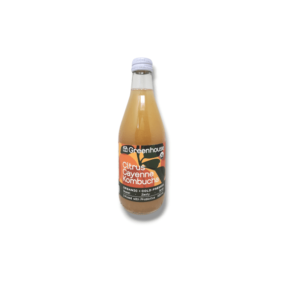 Greenhouse Citrus Cayenne Kombucha (325mL)