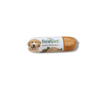 Fresh Pet Chicken Recipe With Turkey & Carrots Roll (680g)