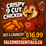 9 Cut  Crispy Chicken Pack 2KG