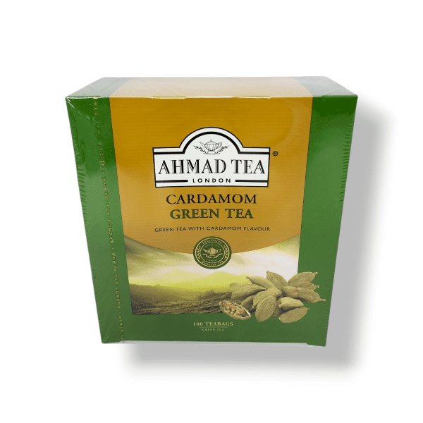 Ahmad Tea Cardamom Green Tea (100Teabags)