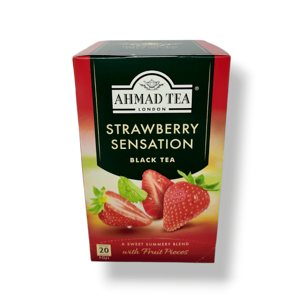 Ahmad Tea Strawberry Sensation Black Tea (20bags)
