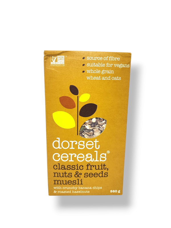 Dorset Cereals Classic Fruit, Nuts, & Seeds Muesli (560g)