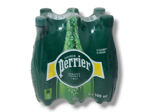 Perrier Carbonated Natural Spring Water (6x500mL)