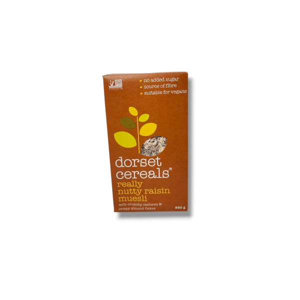 Dorset Cereals Really Nutty Raisin Muesli (560g)