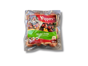Grimm's Poppers Jalapeno & Cheddar (500g)