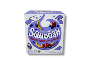 Go Gourmet Squoosh Organic Squabbleberry (4x90g)