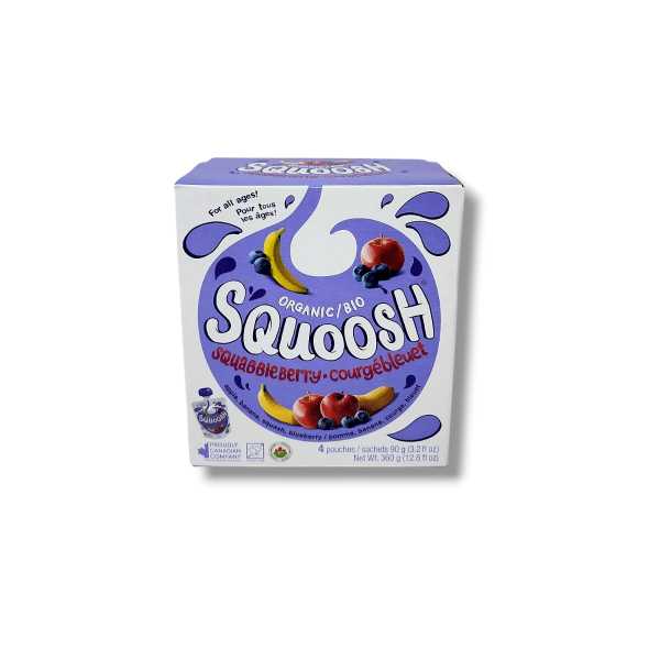 Go Gourmet Squoosh Organic Squabbleberry (4x90g)