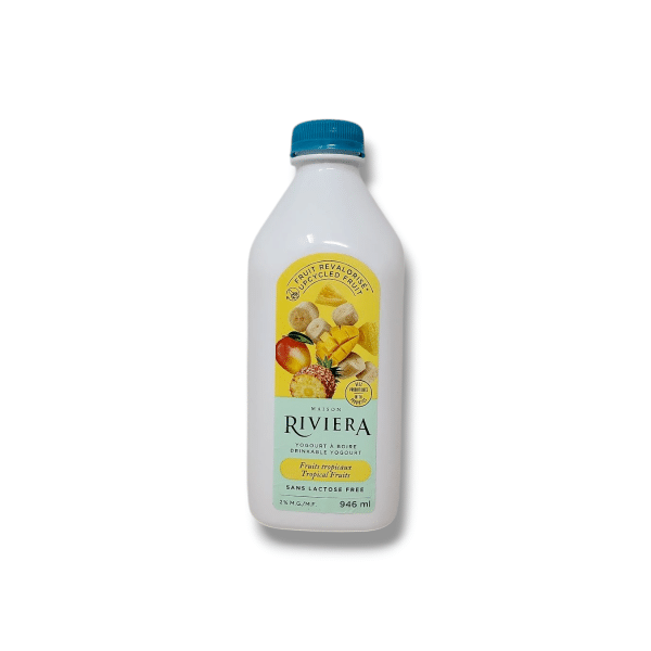 Maison Riviera Drinkable Yogourt Lactose Free Tropical Fruits (946mL)