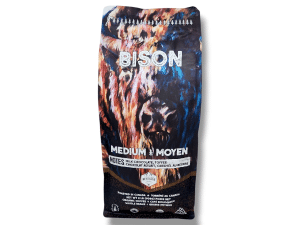 Canadian Heritage Bison Medium Milk Chocolate, Toffee Whole Bean Coffee