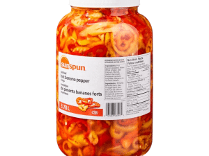 Sunspun Pickled Hot Banana Pepper Rings (3.78L)