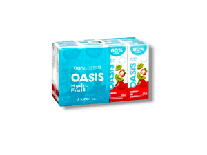 Oasis Hydra Fruit Strawberry Kiwi ((4x200mL)